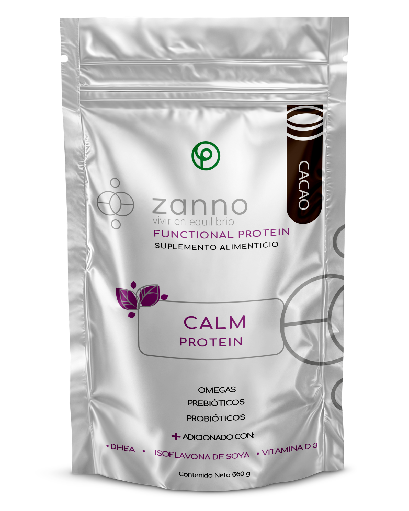 Proteína vegana Calm cholate
