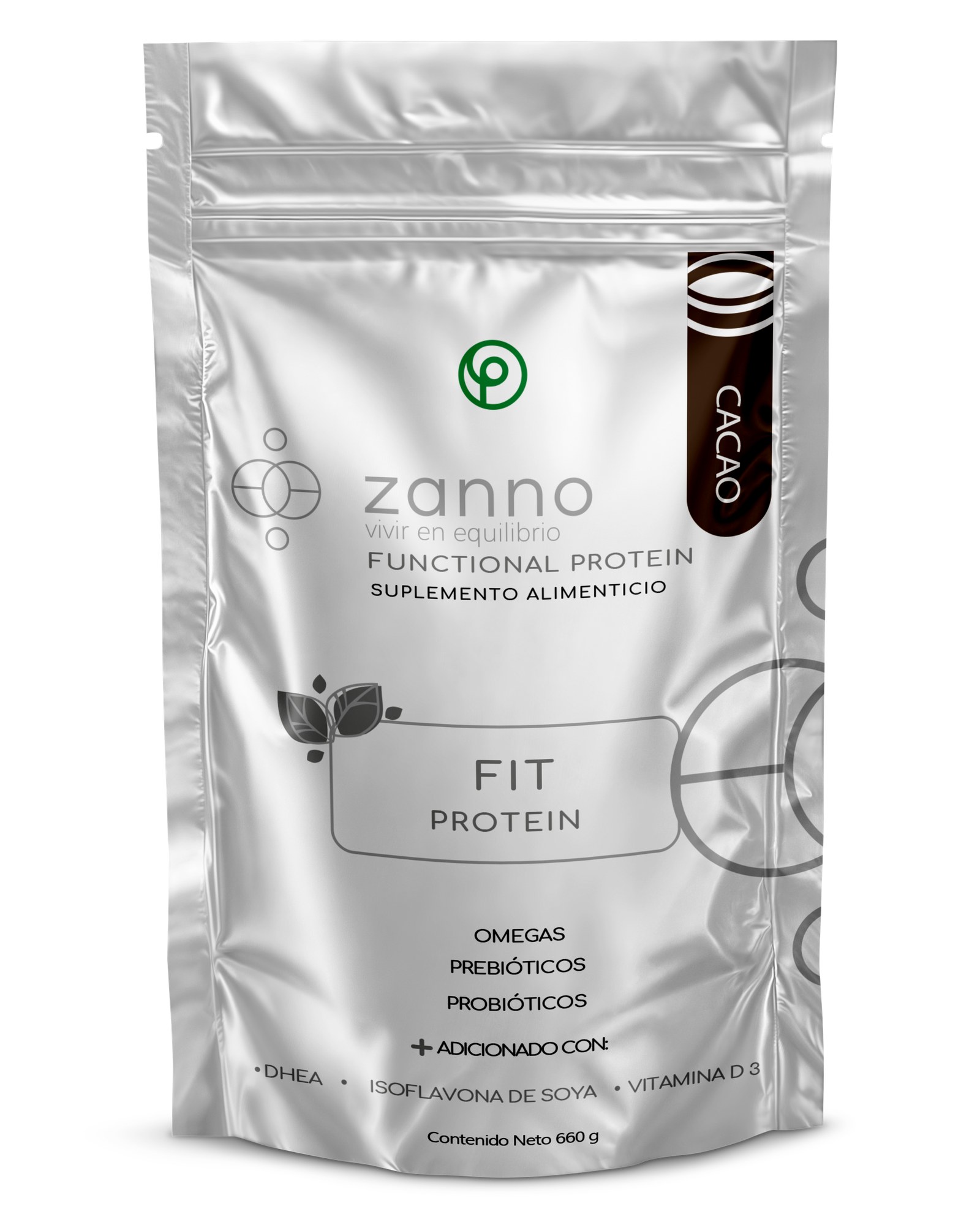 Proteína vegana Fit chocolate