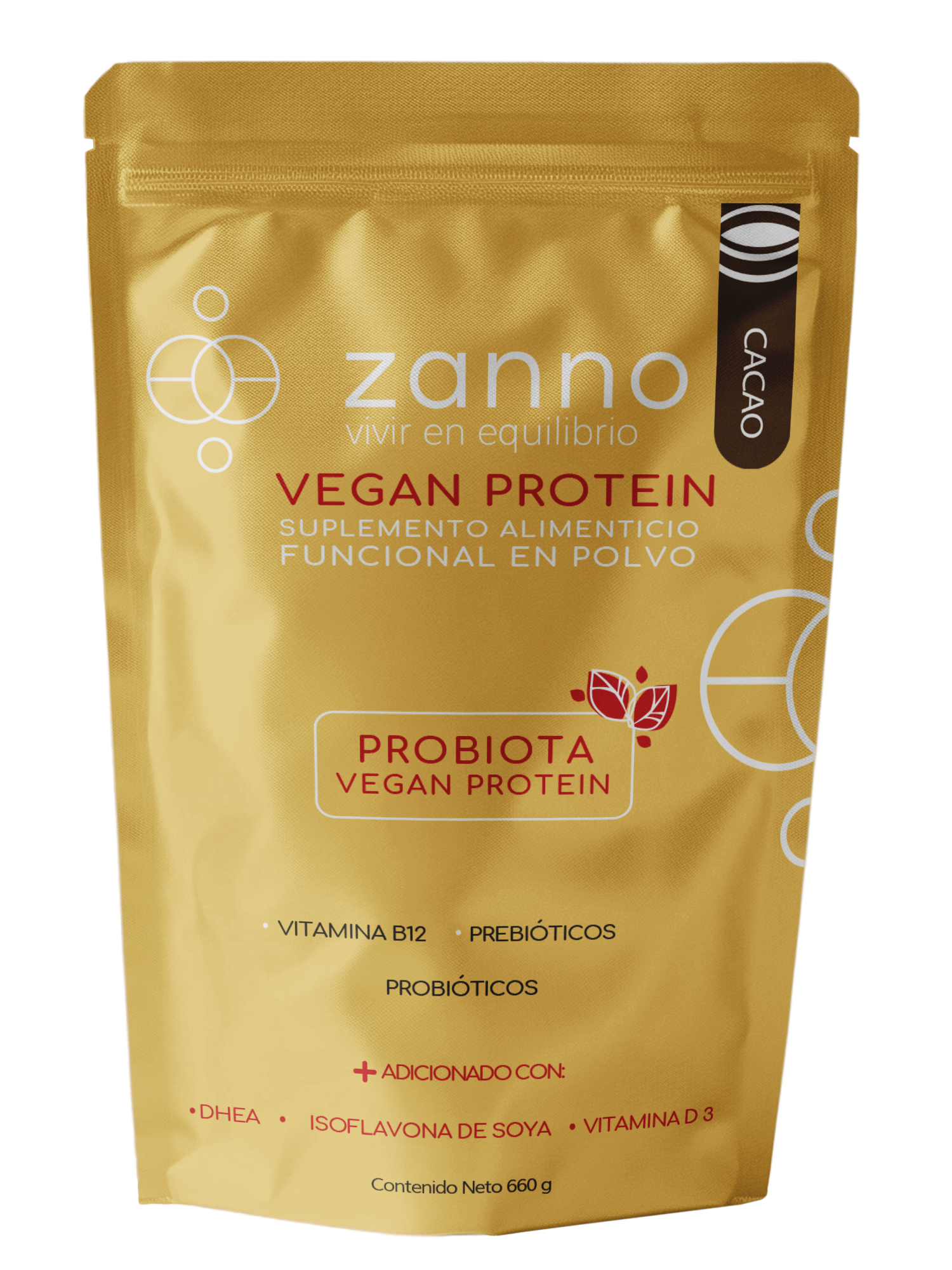 Proteína vegana Probiota chocolate