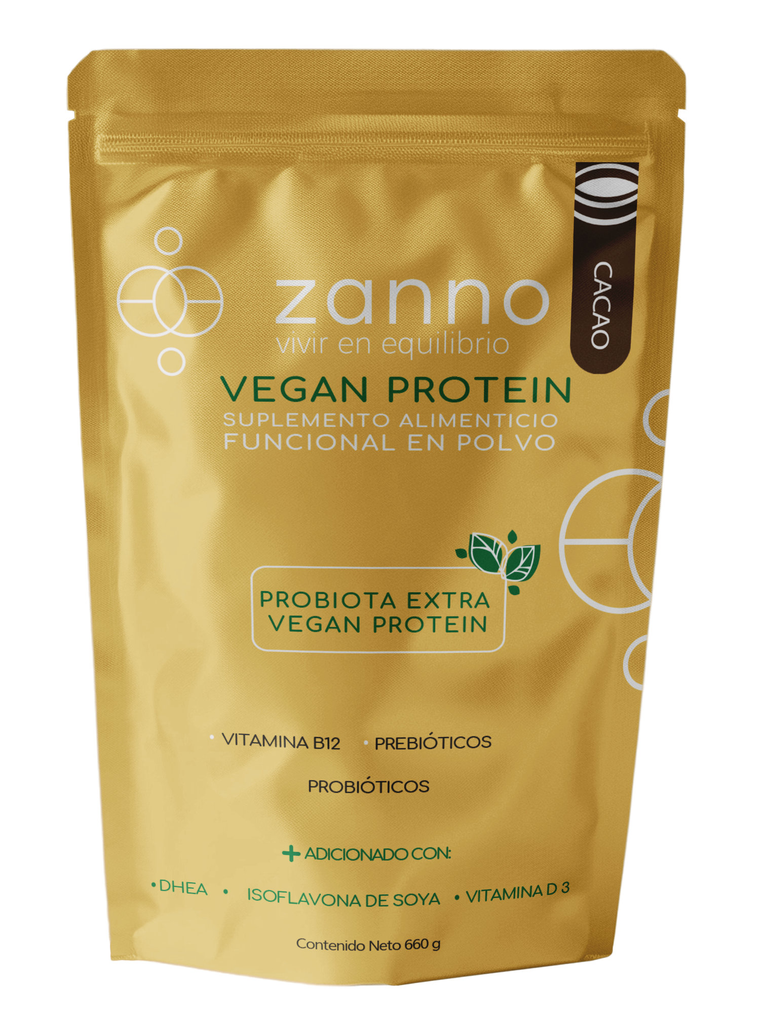 Proteína vegana Probiota Extra chocolate