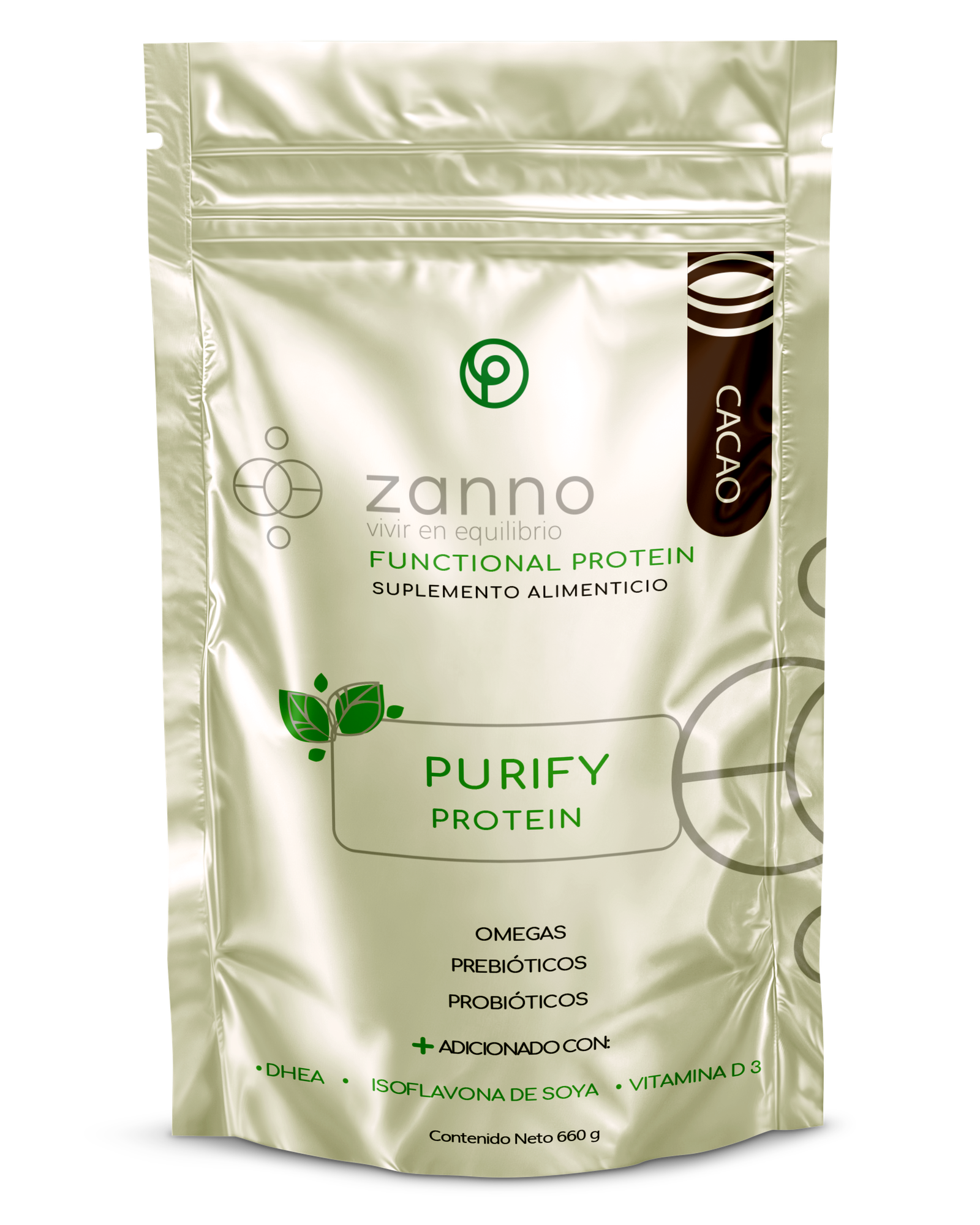 Proteína vegana Purify chocolate