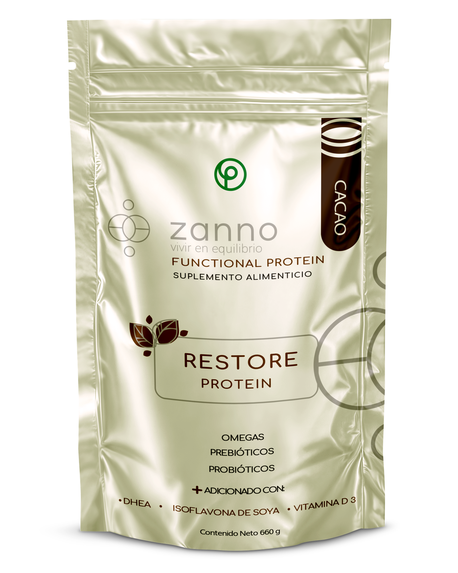 Proteína vegana Restore chocolate