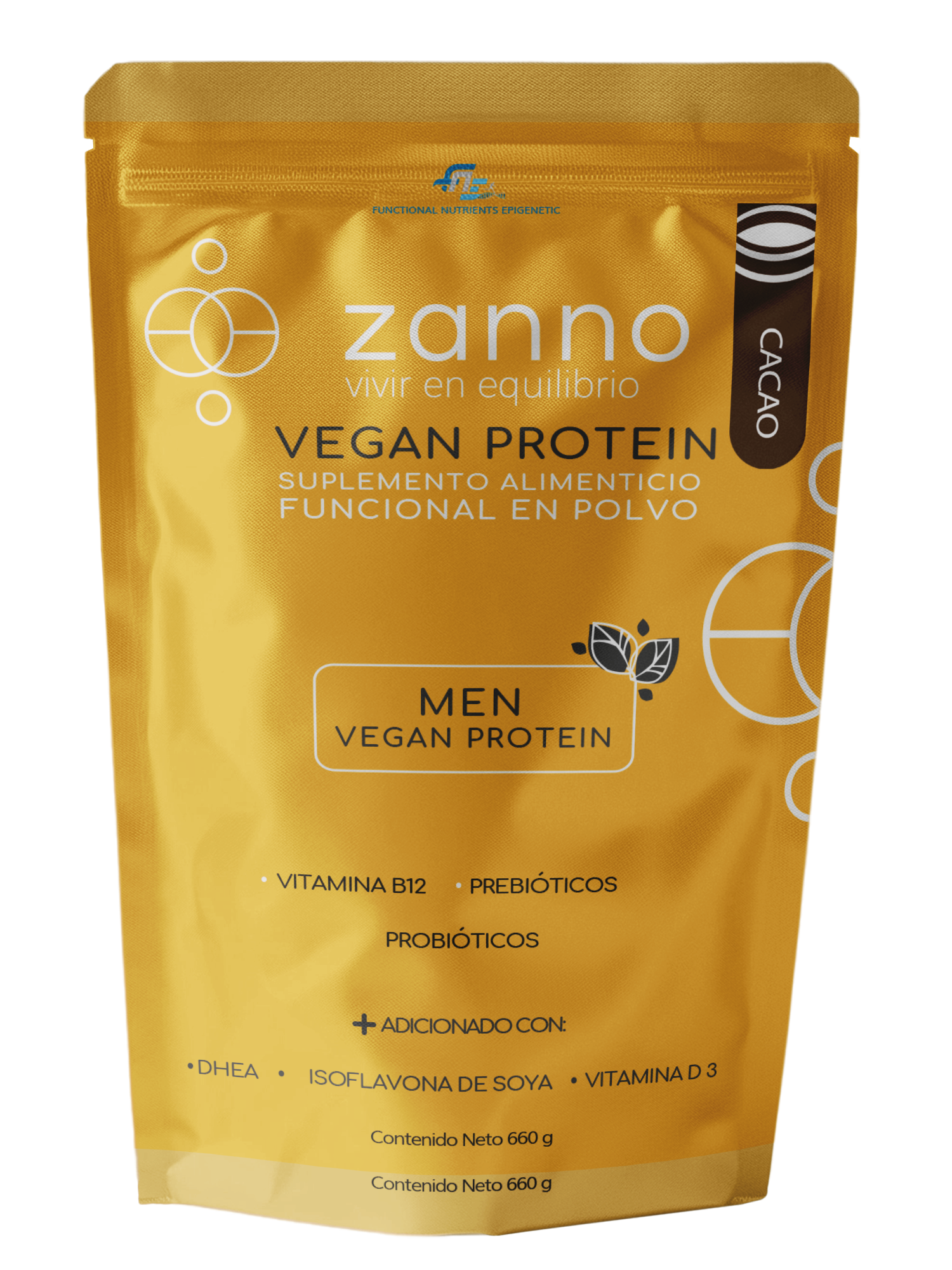 Proteína vegana Men chocolate